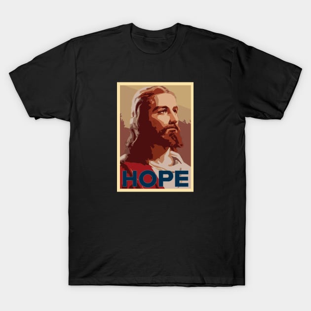 Jesus HOPE T-Shirt by timlewis